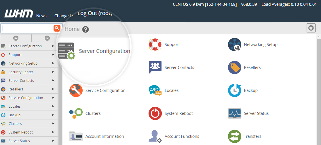 Server Configuration