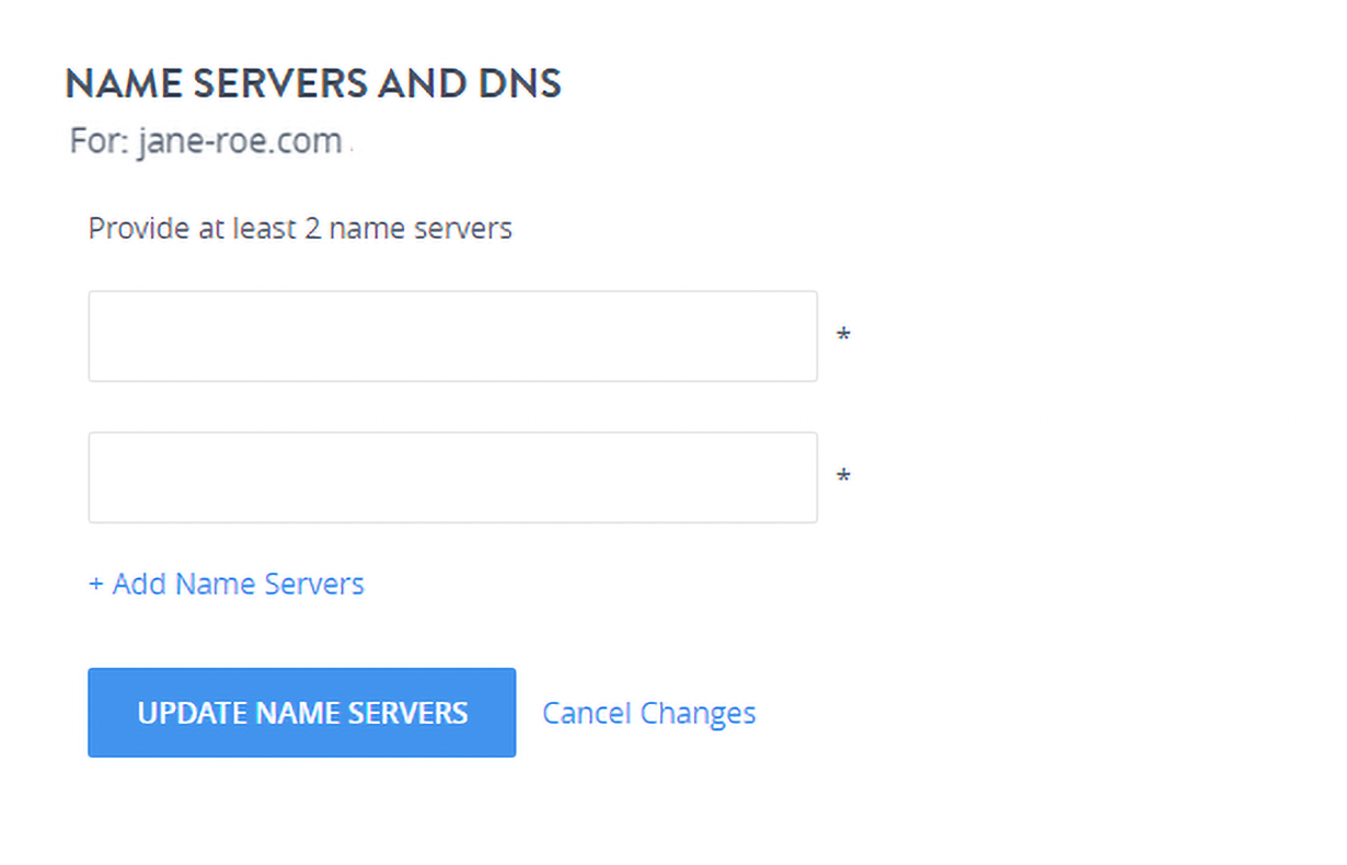 update-nameserver